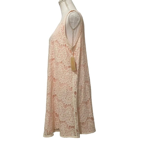 Copper Key Lacy Pink Sleeveless Dress Size XL Pink Romantic Fairy Hyper Feminine - Picture 2 of 7